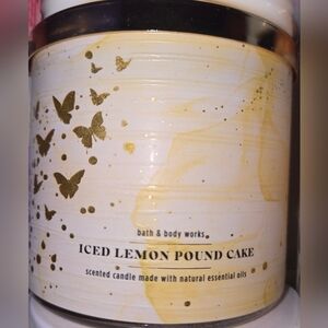 Iced Lemon Pound Cake 3-wick candle